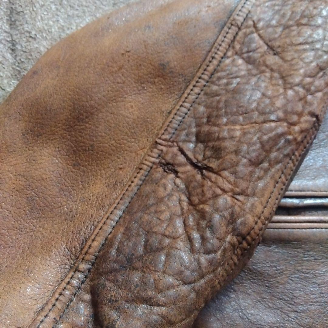 Sサイズ 90's AVIREX アヴィレックス レザー ジャケット 革ジャン