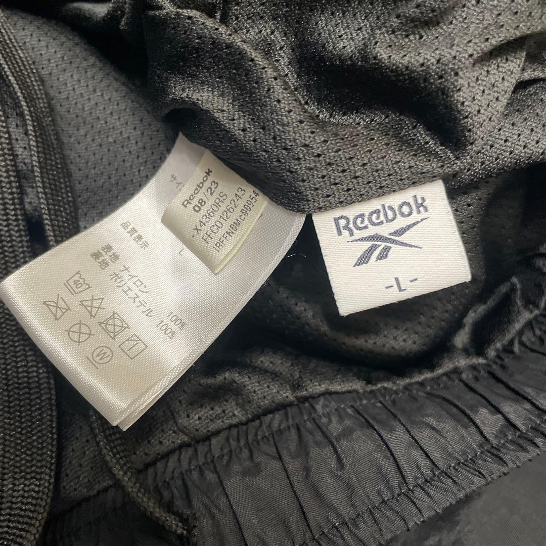 専用Reebok バックロゴ ナイロン 上下 アノラックパーカー トラックパンツ