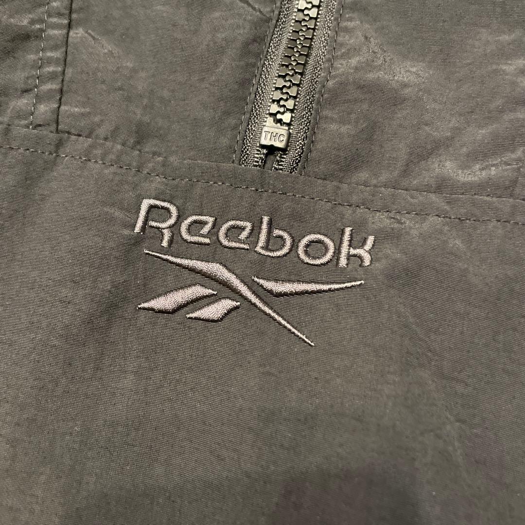 専用Reebok バックロゴ ナイロン 上下 アノラックパーカー トラックパンツ