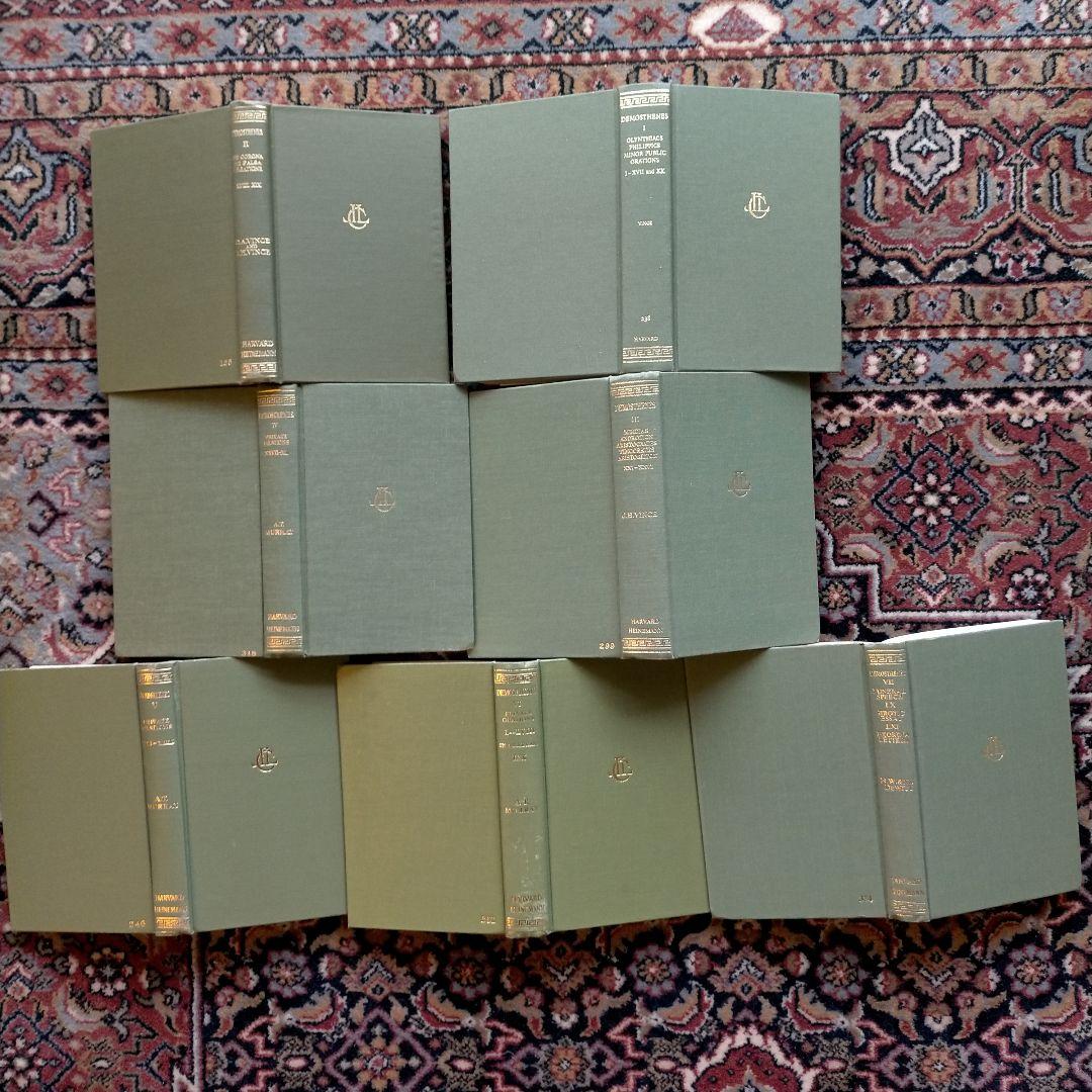 洋書 DEMOSTHENES I - VII Loeb Library