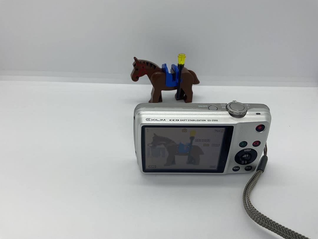 CASIO EXILIM EX-Z550 デジタルカメラ シルバー 付属品セット