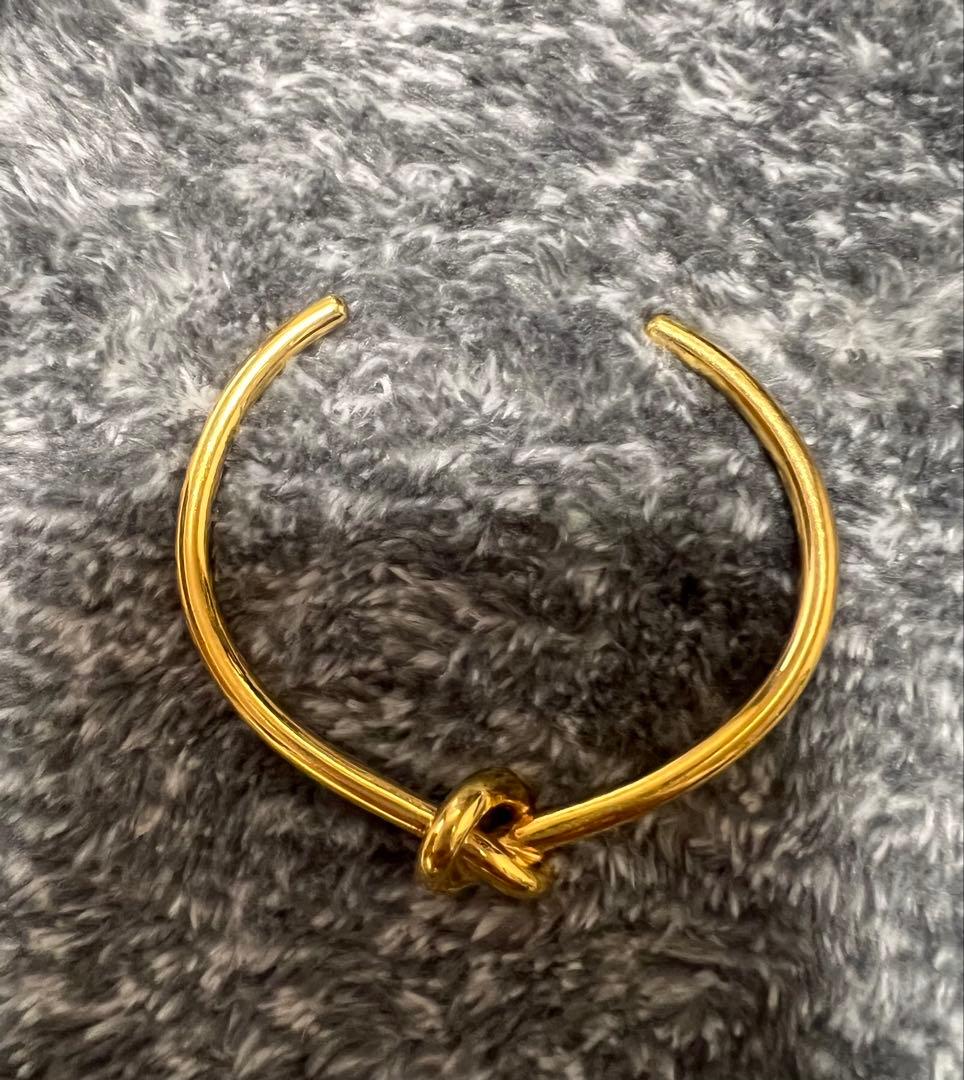 CELINE セリーヌ バングル ブレスレットゴールド