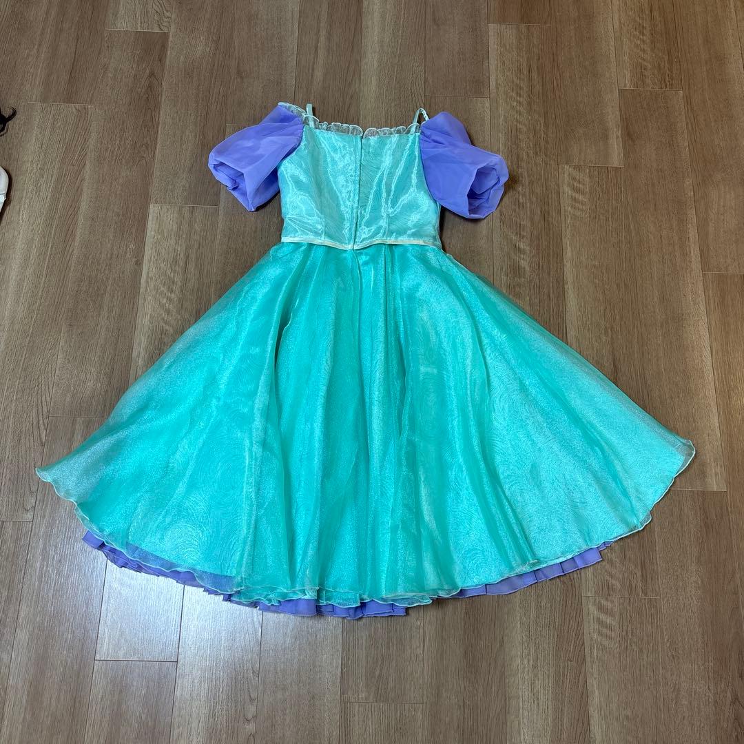 ディズニー　ビビデバビデブティック　アリエル コスチューム140cm＆靴22.0