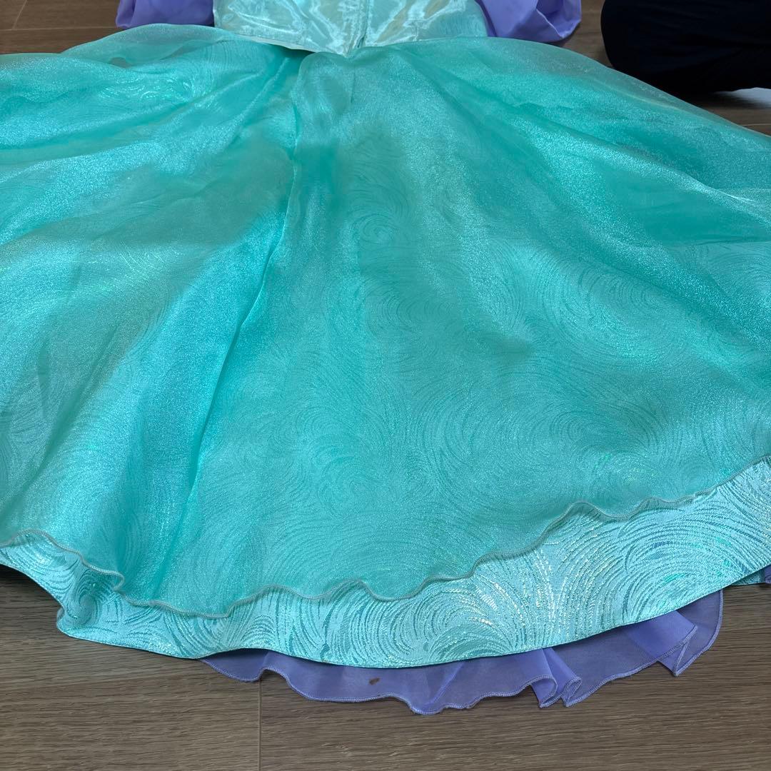 ディズニー　ビビデバビデブティック　アリエル コスチューム140cm＆靴22.0