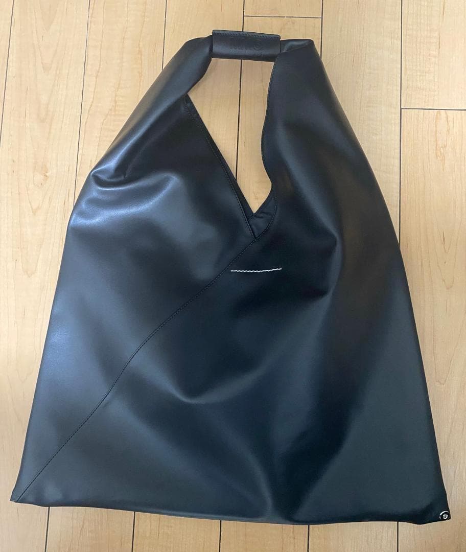 MM6 Maison Margiela ブラックスリングバッグ