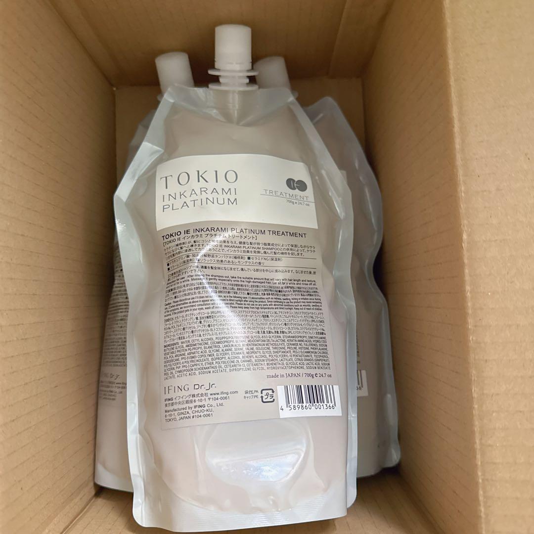 トキオ IE インカラミ プラチナム トリートメント 詰替 700g（3本)