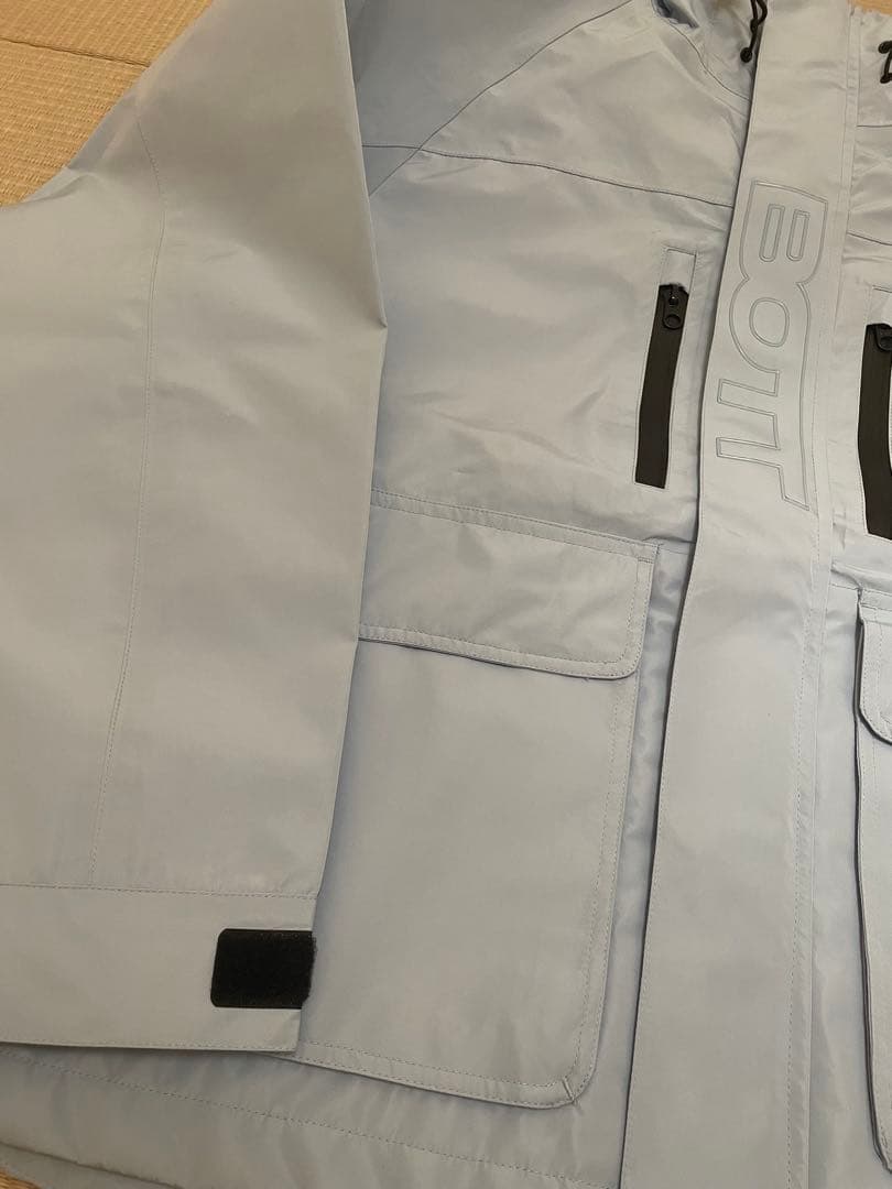 BoTT WATERPROOF UTILITY JACKET BLUE Mサイズ
