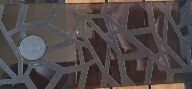 テーブル・チェア・ハンモック 1/f.space black lighting boa