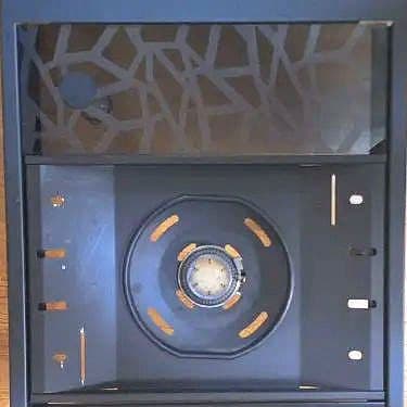 テーブル・チェア・ハンモック 1/f.space black lighting boa