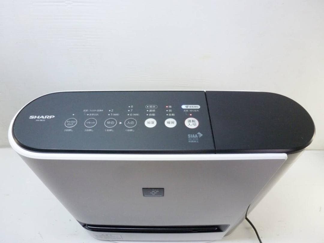 SHARP 加湿セラミックファンヒーター HX-RK12-W ハイブリッド式