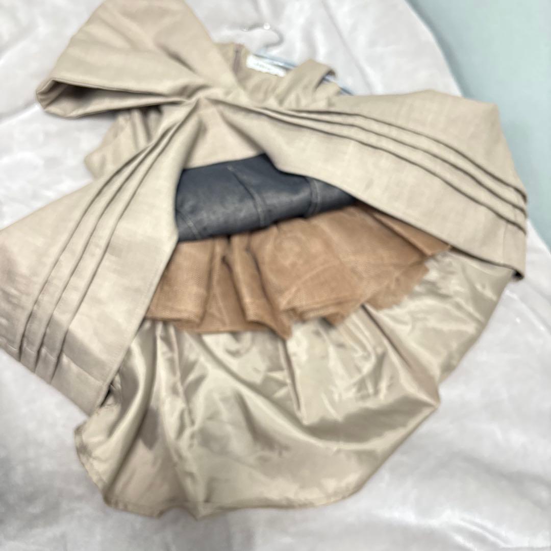 ぱんださん専用Bibiy. ビビィ リボントップス ノースリーリボン ブラウス