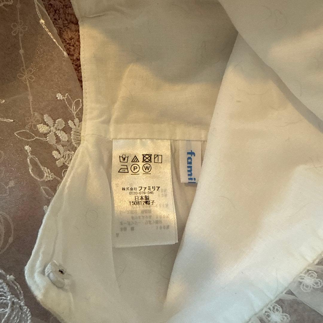 familiar ファミリア ベビードレス 帽子付き