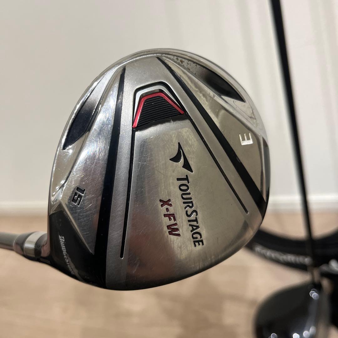 ツアーステージ　1W3W4U3本セット　社外ヘッドカバー付き