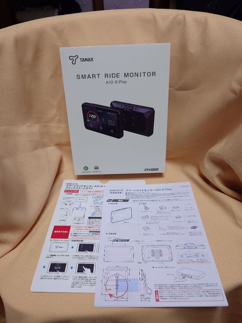 タナックス モトフィズ スマートライドモニター AIO-5 Play