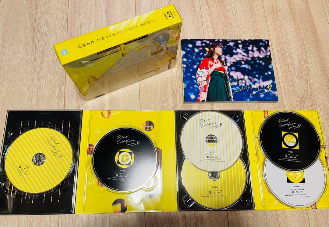指原莉乃卒業コンサート Blu-ray 生写真、ポストカード、ステッカー付き