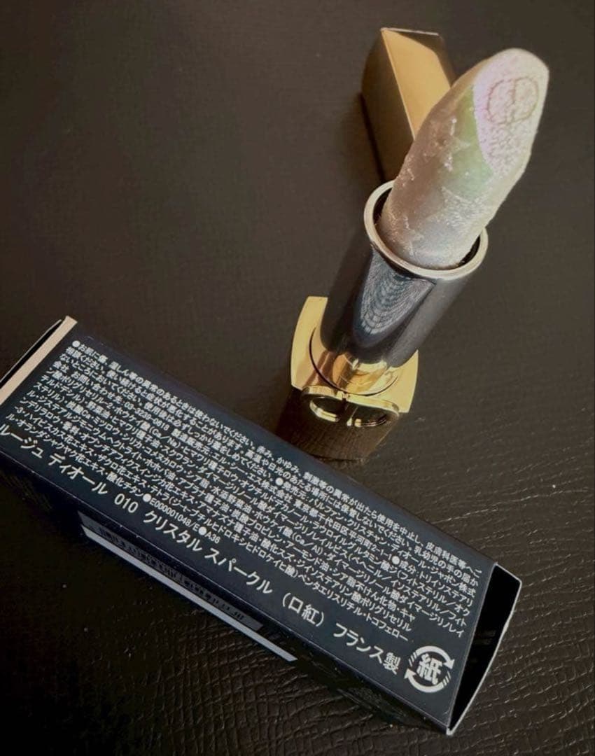 ディオールクリスタルスパークル口紅限定品010&ネイルエナメル007ジャスミン