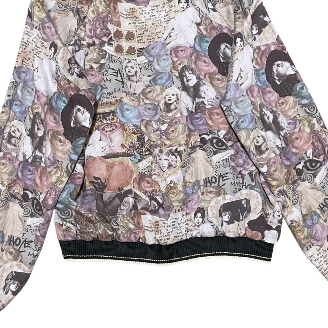 美品　コートニーラブ　ヒステリックグラマー　リバーシブル　薄手　総柄　ブルゾン