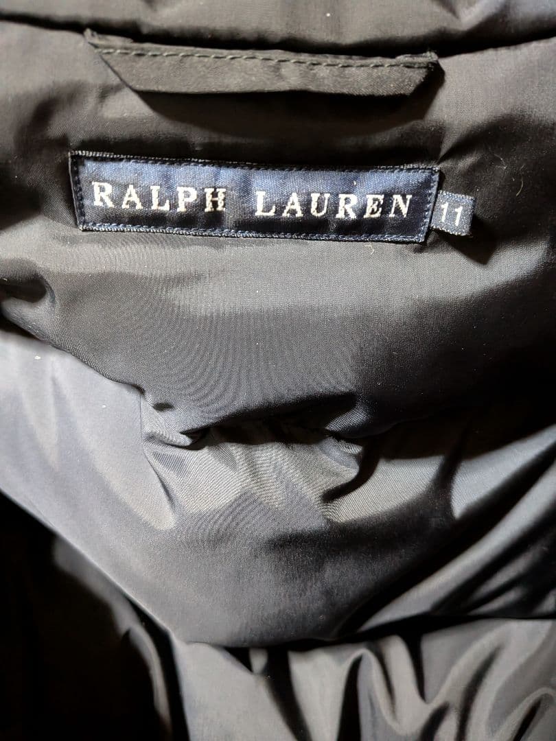 T*o様 RalphLaurenラルフローレンリアルファーフード付きダウンジャケ