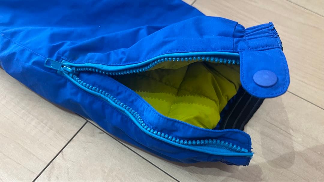 mont-bell スキーウェア 青　モンベル　スノーウェア　110 100