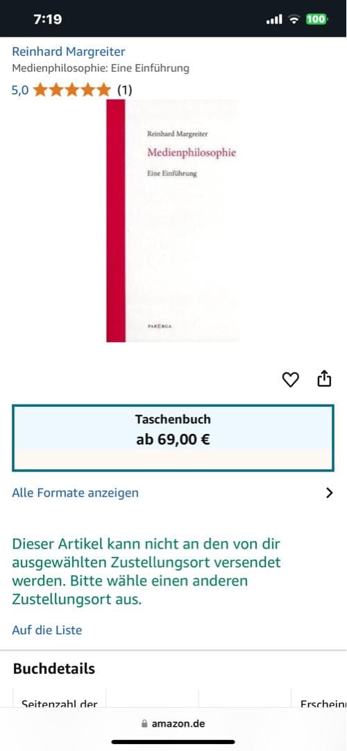 洋書 Reinhard Margreiter Medienphilosophie