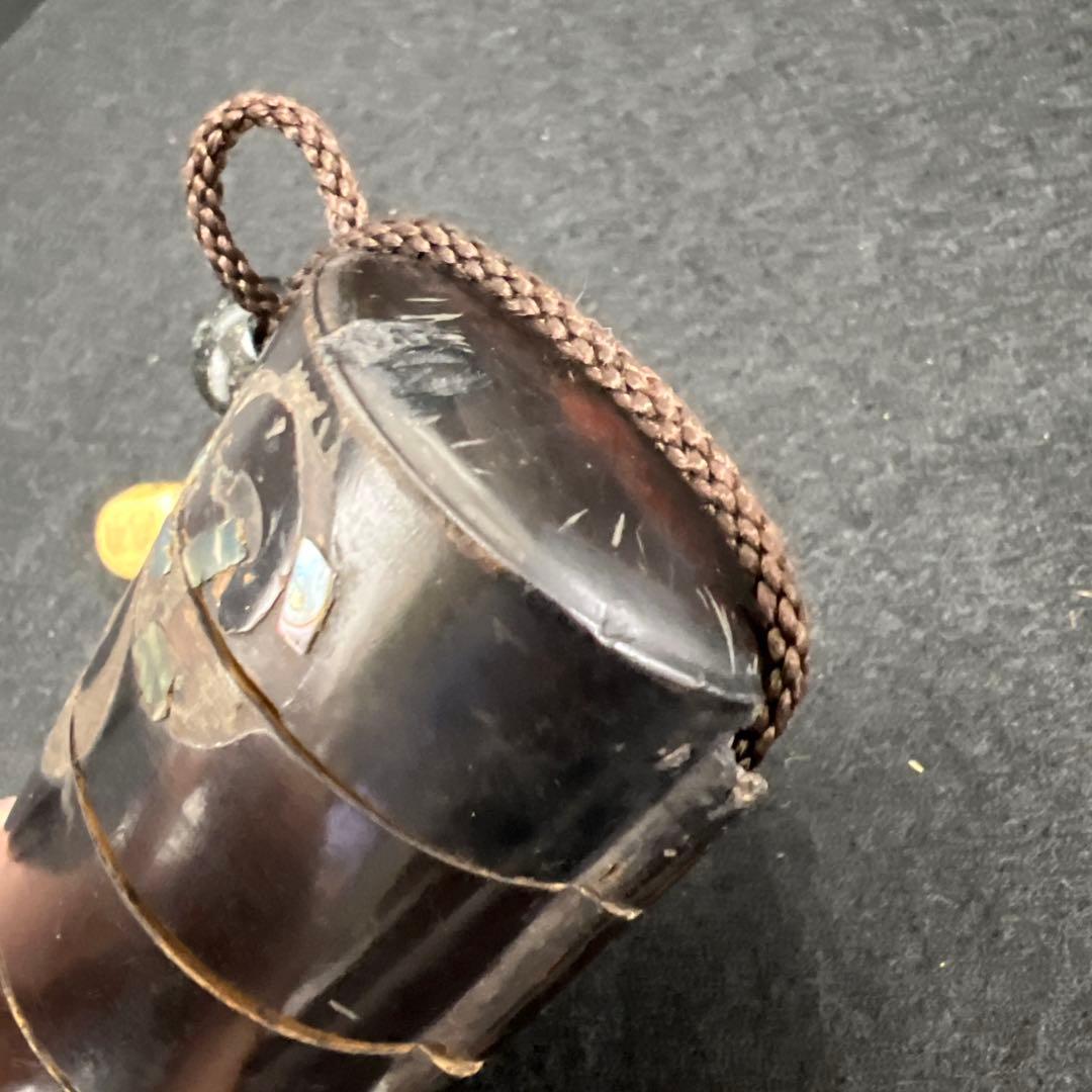 江戸時代　五段印籠、極上根付　73g 東Y7-1203☆2F