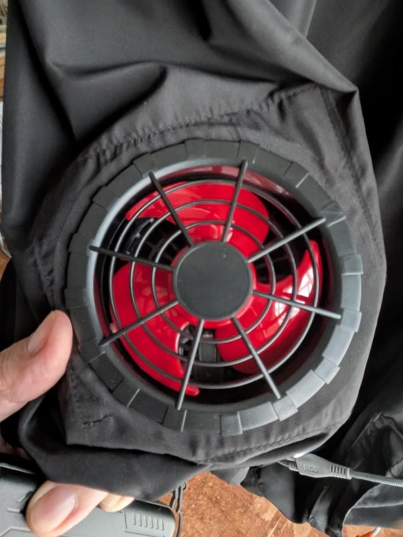 ファンバッテリーセット ファン付き作業服対応【2025夏モデル＆34V超高出力A