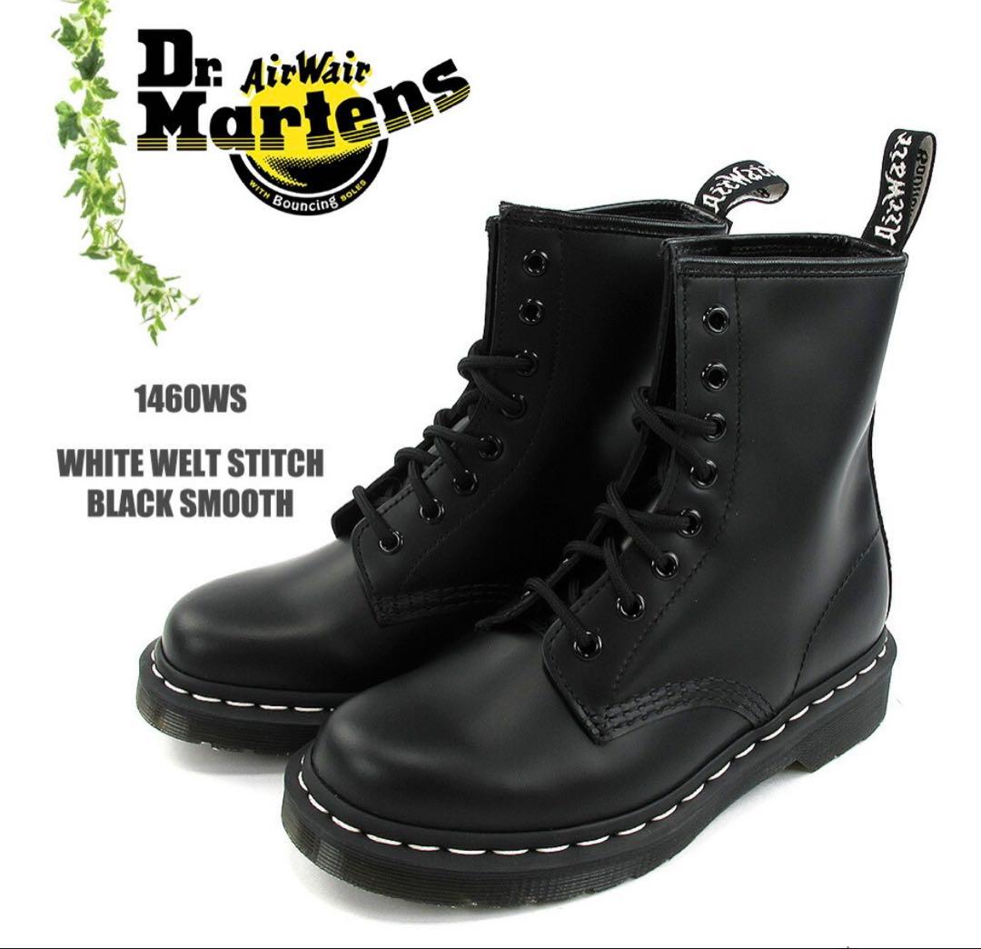 Dr.Martens　ドクターマーチン 1460 ホワイトステッチ 8ホール
