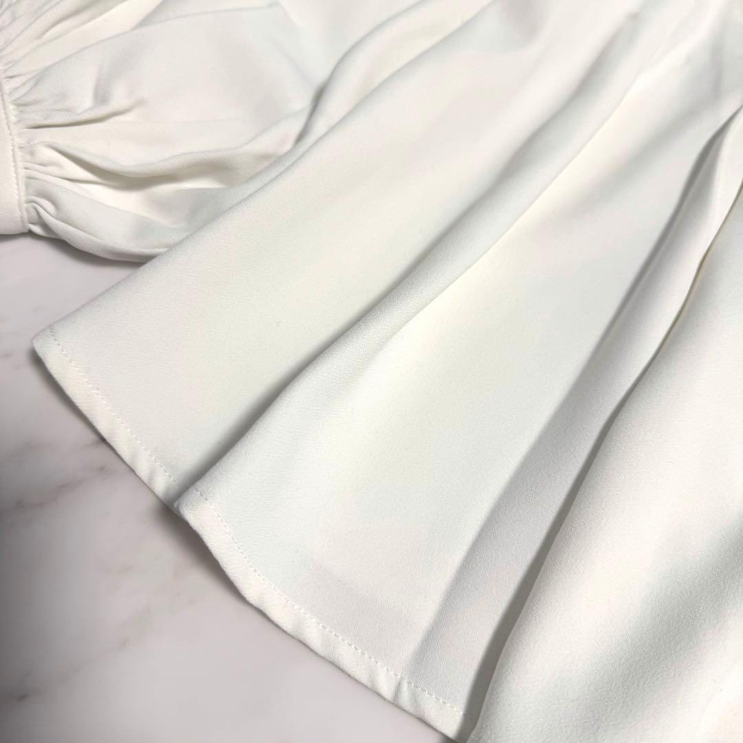 【美品】Acka. tulle shoulder blouse チュールブラウス