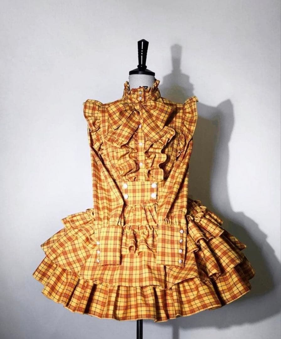 CATCOCOONクラシカルドール イエロー スカートのみ