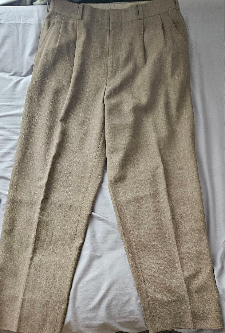 90s ISSEY MIYAKE イッセイミヤケ セットアップ ベージュ