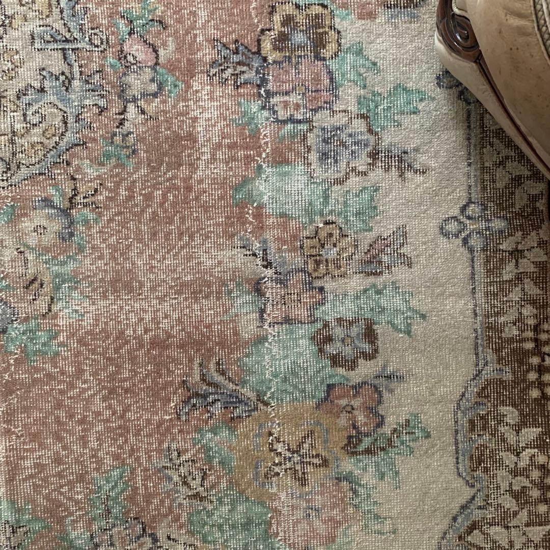 特大　超超大判　292✖️171テラコッタブラウン　トルコヴィンテージラグ