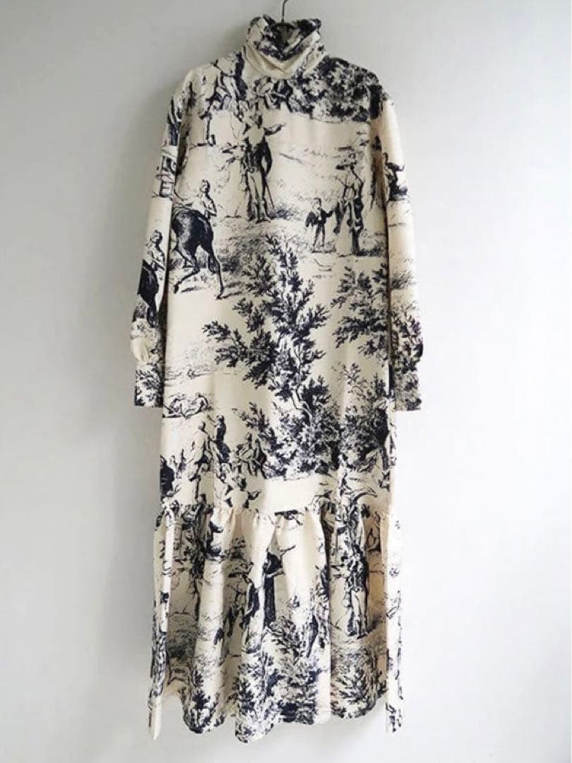 ワンピース JOHN french scenic prhnted dress