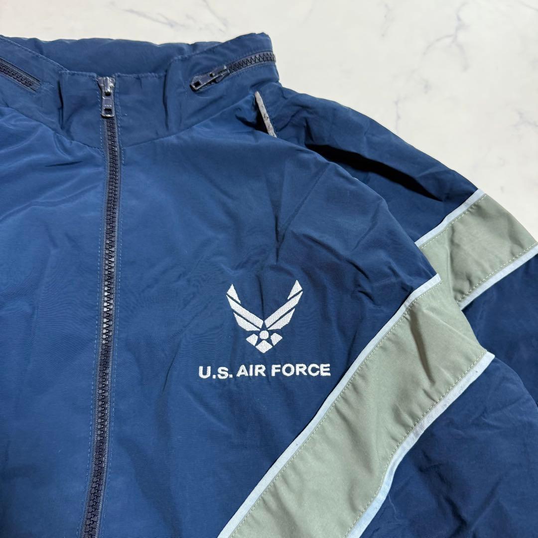 【大人気】U.S. AIR FORCE ミリタリージャケット ネイビー L