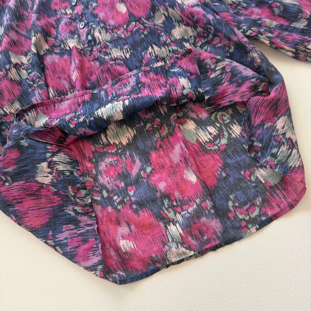 イザベルマランエトワール MARIA フローラルブラウス　シアーブラウス