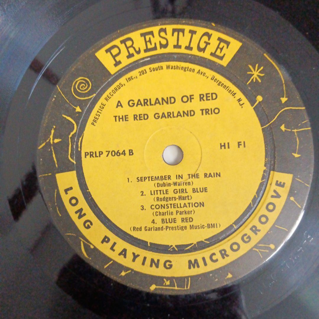 ジャズレコード　ア　ガーランド　オブ　レッド