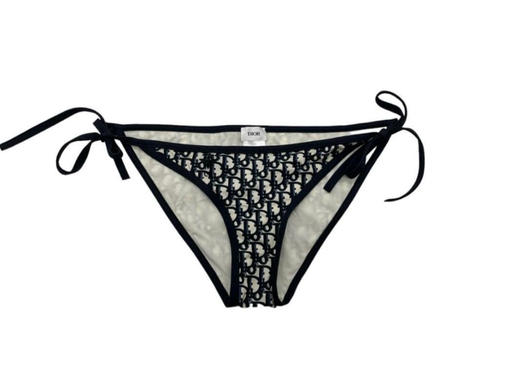 ディオール　水着　ビキニ　オブリーク　ネイビー　M　XS　正規品