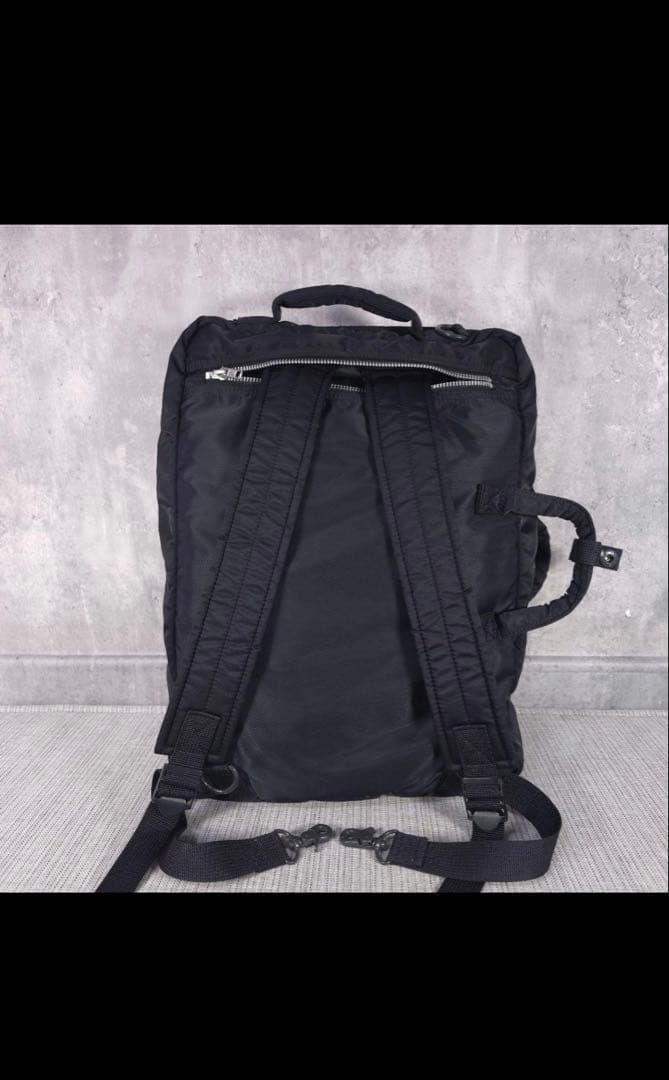 超美品　3way　PORTER　ポーター　ブリーフケース　リュック　タンカー　黒