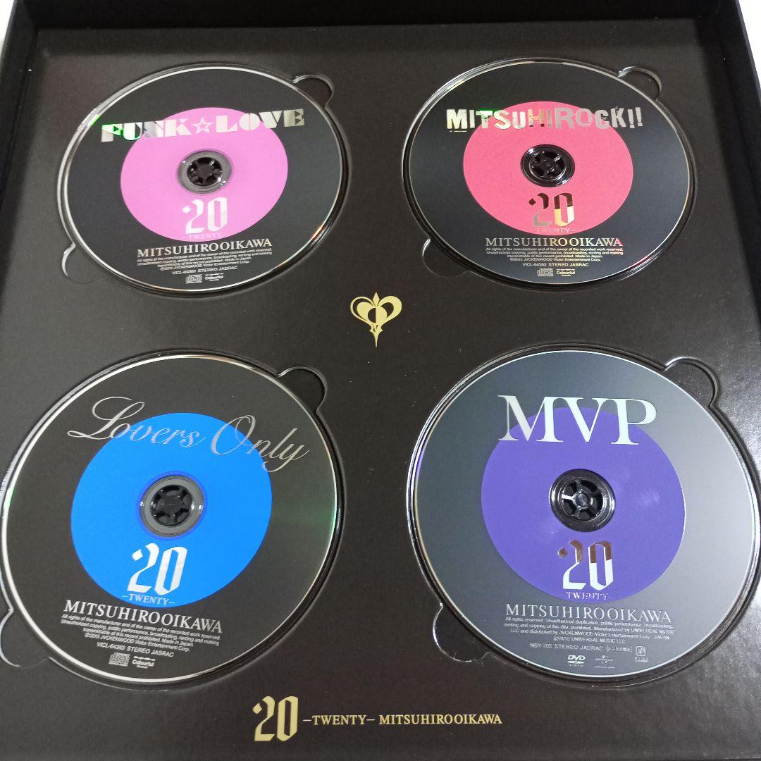 及川光博 20-TWENTY- 初回限定 3CD+DVD 写真集 アクスタ