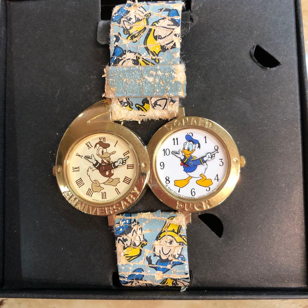 ［新品］ダブルフェイス ドナルドダック 時計