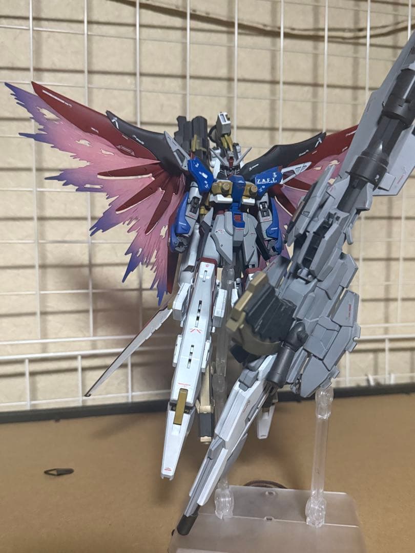 機動戦士ガンダムseed freedom HG ゼウスシルエット　塗装完成品