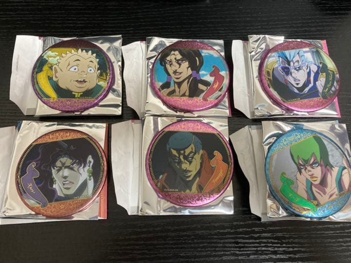 ジョジョ アニメ10周年記念展 場面写缶バッジ  バラ売り
