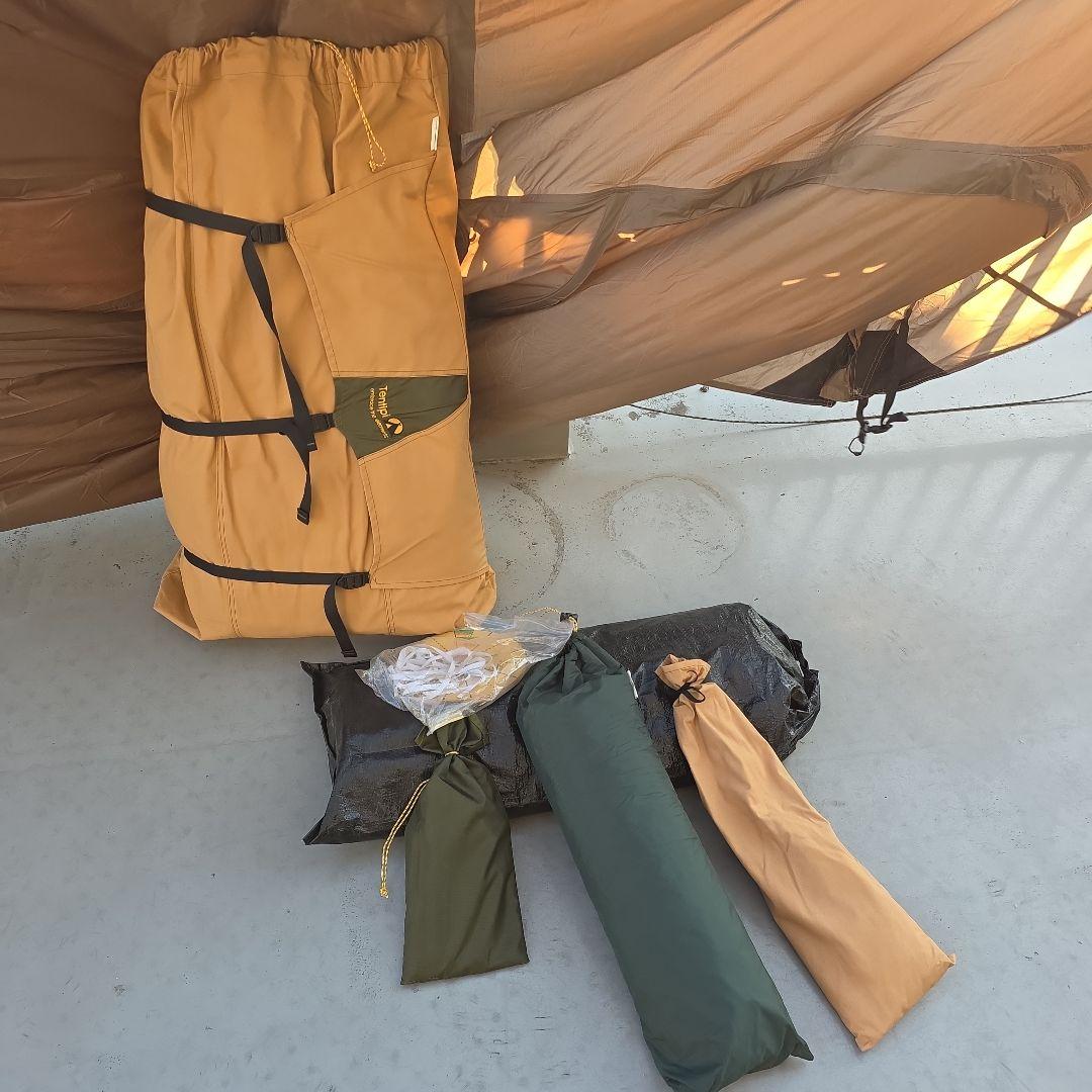 やすゆきSafir 9 キャンプテント ベージュ