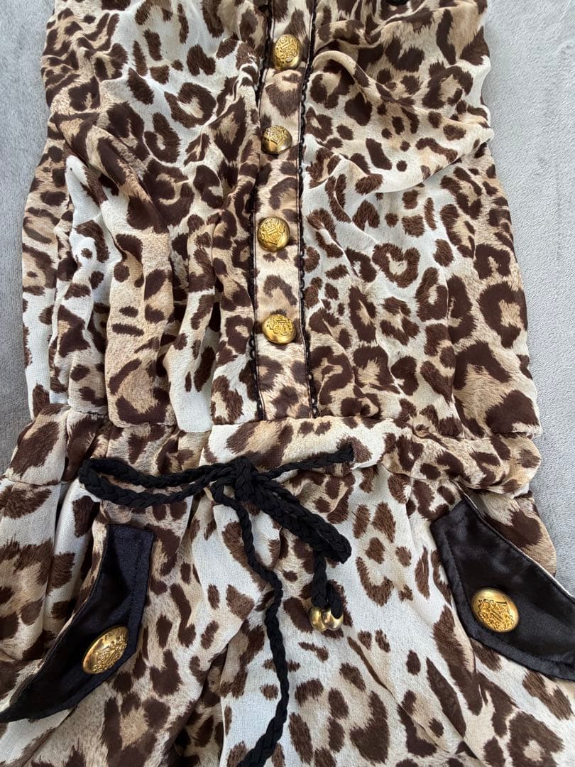 超希少‼️ d.i.a ヒョウ柄キャミワンピース ショーパン y2k ギャル