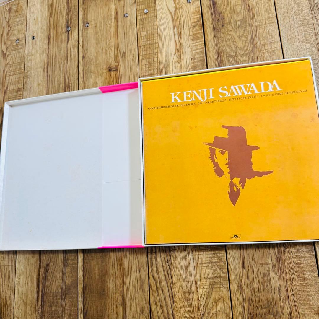 沢田研二 大全集 LP5枚組 BOX 帯付 Polydor 昭和レトロ