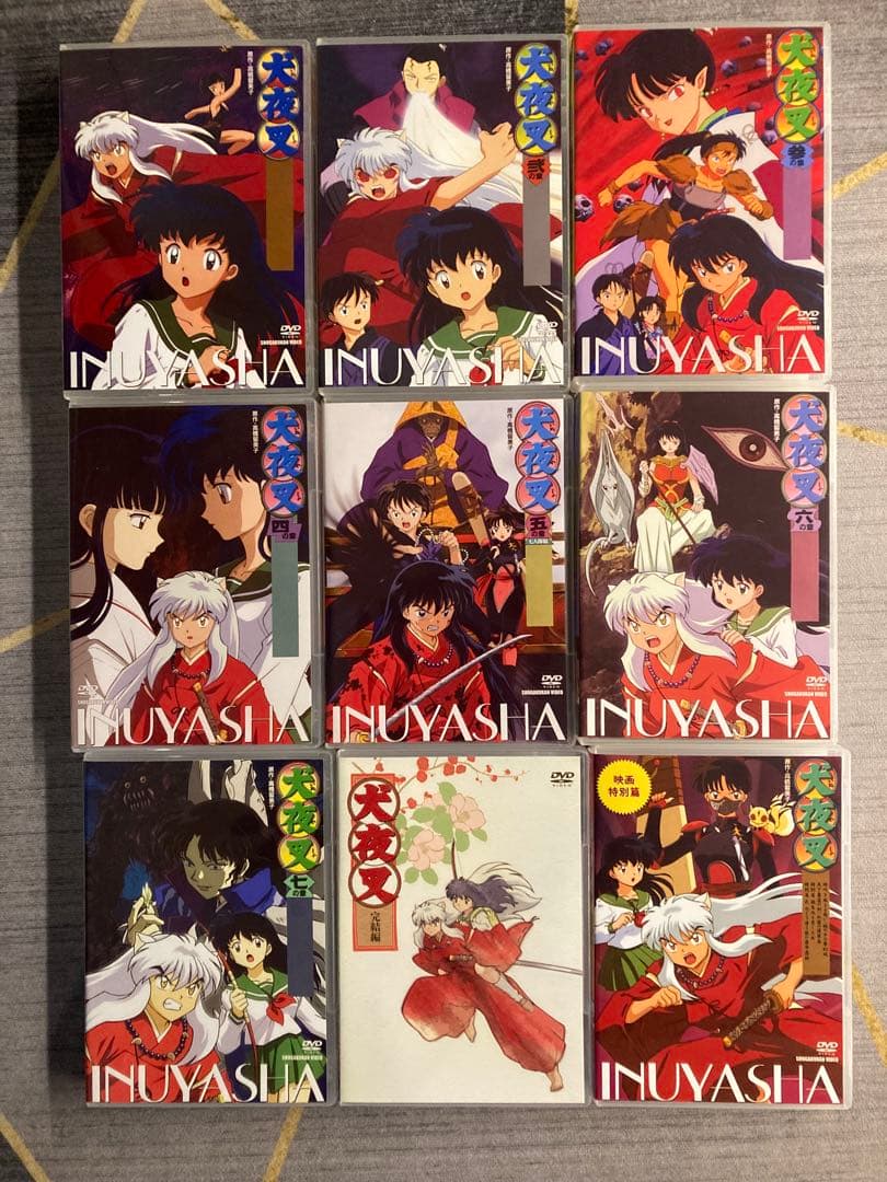 DVD 68枚 犬夜叉 TV全+劇場版+特別篇 セット