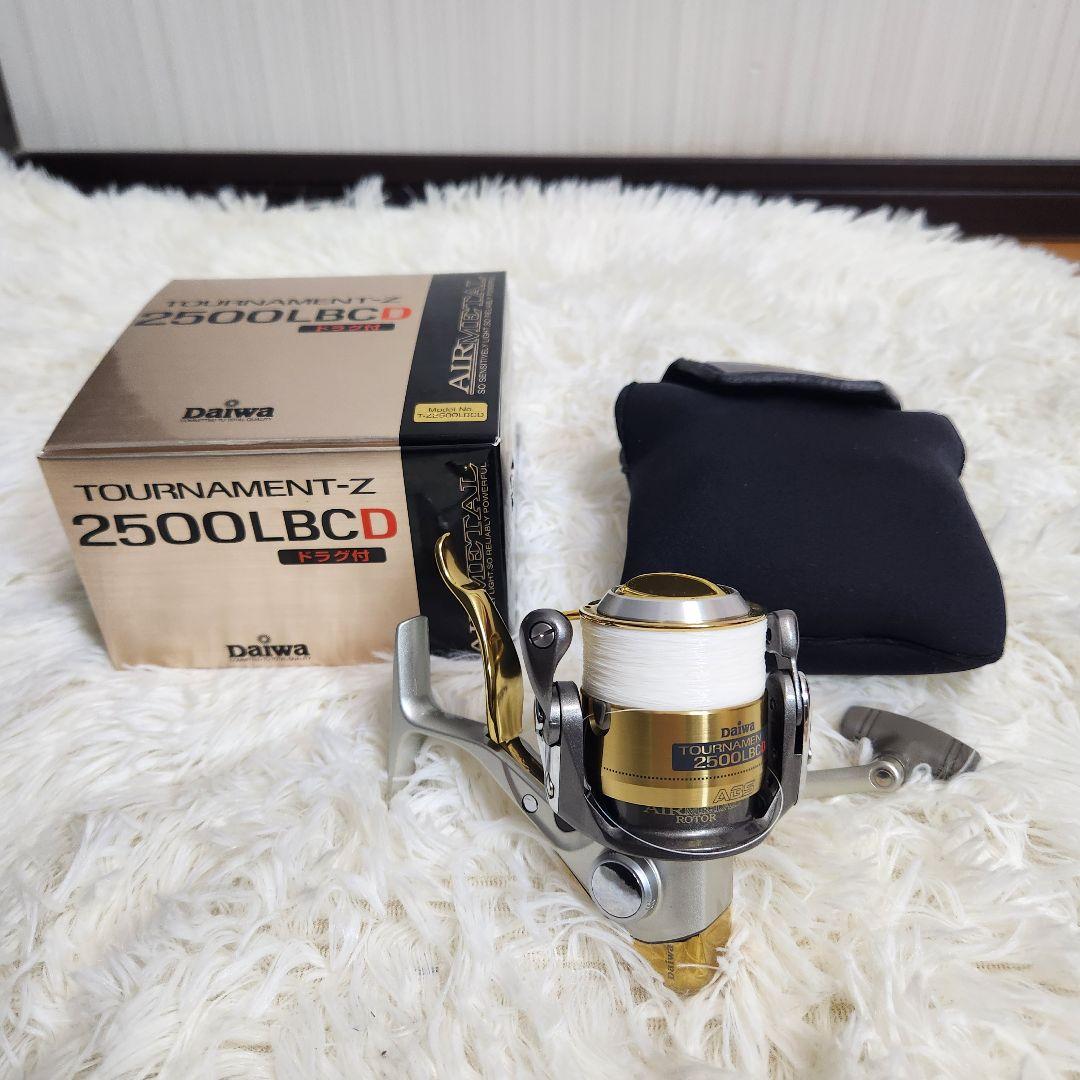 【極美品】DAIWA ドラグ付 レバーブレーキ トーナメントZ 2500LBCD