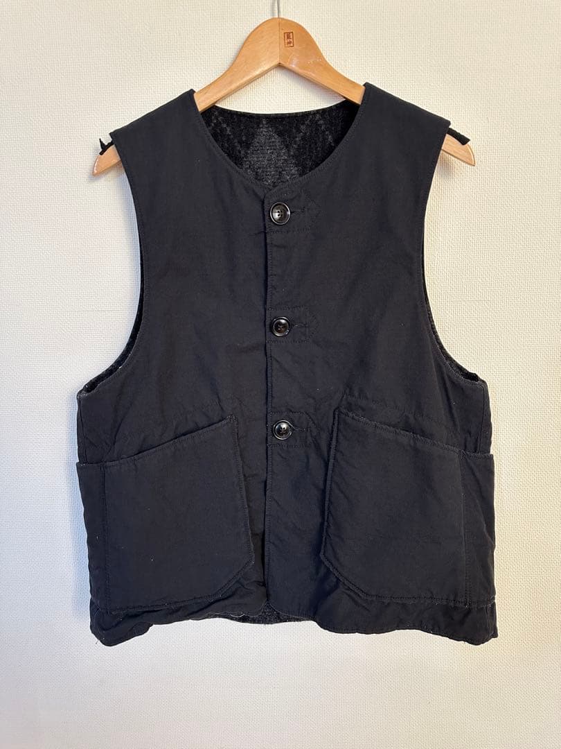 ●Engineered Garments ウールリッチ オーバーベスト