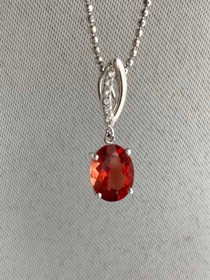 アンデシン ダイヤモンド ネックレス