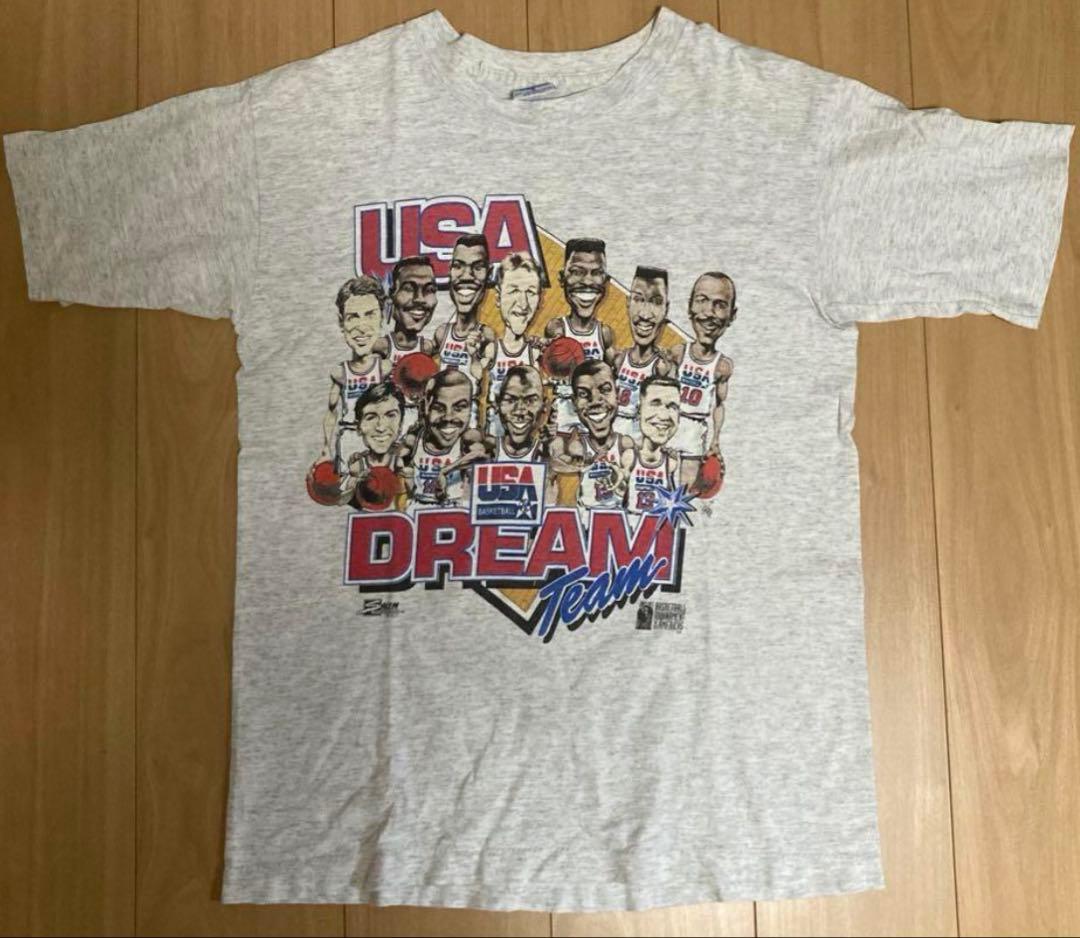 希少　USA DREAM Team フィギュア3体とTシャツセット