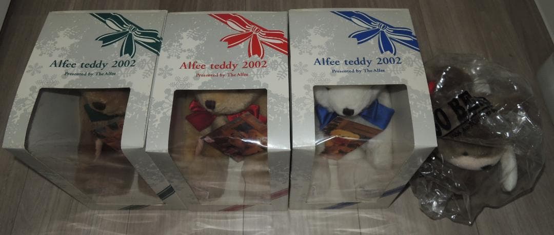 THE ALFEE テディベア エンジェルベア 4点セット